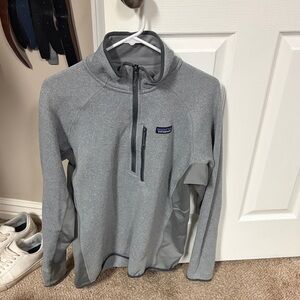 Patagonia Men's Zip-Up Sweater in Gray